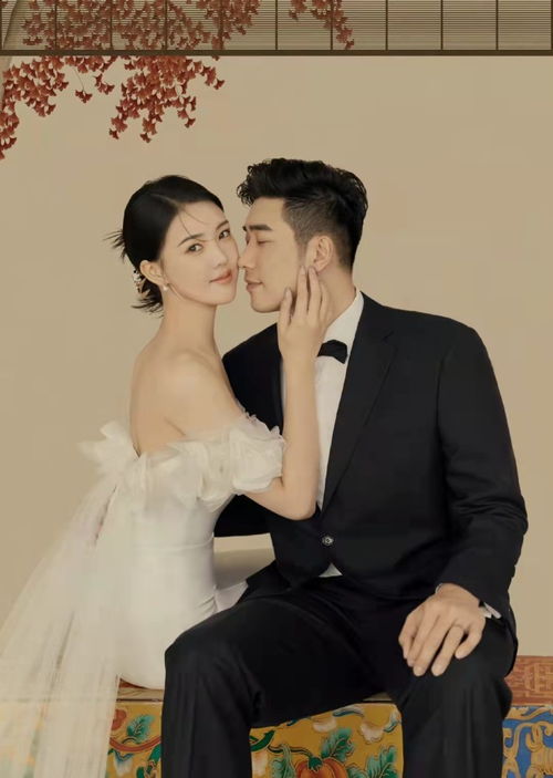  恭喜1米95张常宁找到最爱的男人2米10吴冠希晒最美婚纱照