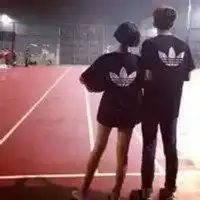  夕阳下的情侣头像微信头像图片大全