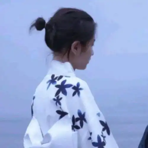 藤井树情侣头像松韵