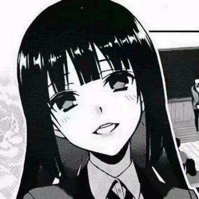  黑白二次元女头