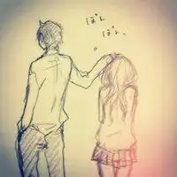  摸头杀情侣头像唯美微信头像图片大全