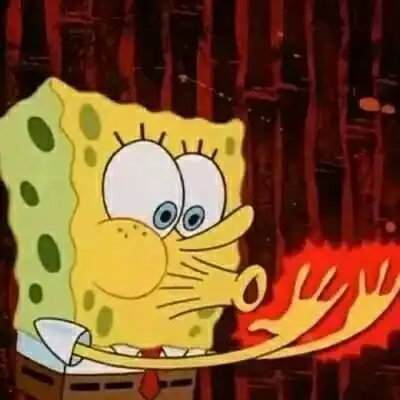  海绵宝宝cp情侣头像一左一右海绵宝宝派大星cp头像