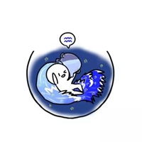  星座情侣头像一男一女卡通