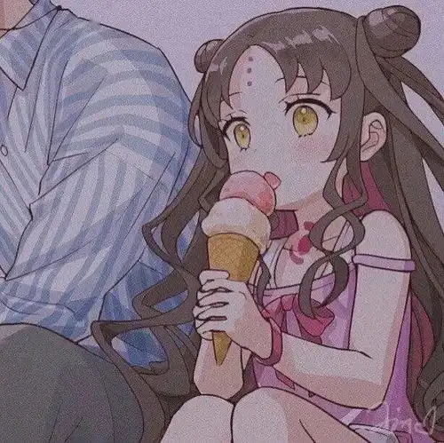  温柔好看的情侣头像