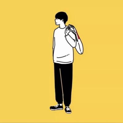  手绘情侣头像一男一女瞬间的卡通动漫头像我要个性网