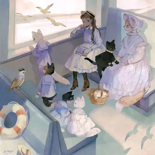  关于插画师rt0no头像