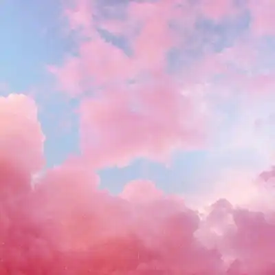 情侣头像紫色天空星空