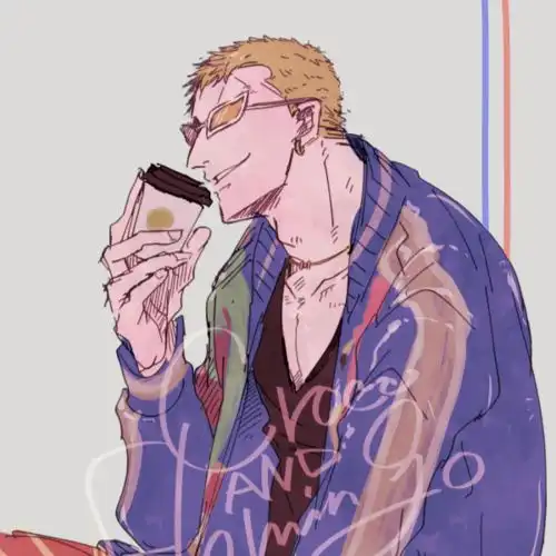  海贼王头像粉红教主多弗朗明哥