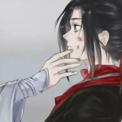  魔道祖师情侣头像一左一右魔道祖师cp头像高清图片分开