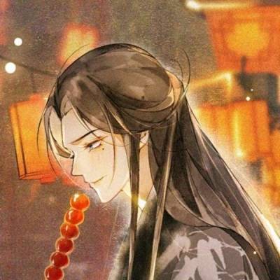  高清动漫情头古风一对两张古装恋人头像一男一女