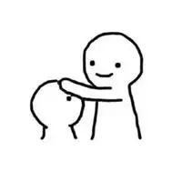 摸头杀情侣头像一对顽皮