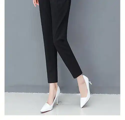 施悦名新款春夏宽松显瘦哈伦裤女高腰棉麻九分裤薄休闲西裤小脚裤子a 施悦名新款春夏宽松显瘦哈伦裤女高腰棉麻九分裤薄休闲西裤小脚裤子a