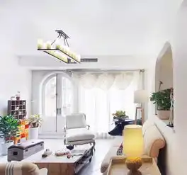  美式法式地中海混搭田园四居保利四季怡园客厅装修效果图片装修美图新浪家居