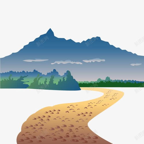  大山自然风光片创意素材大山素材
