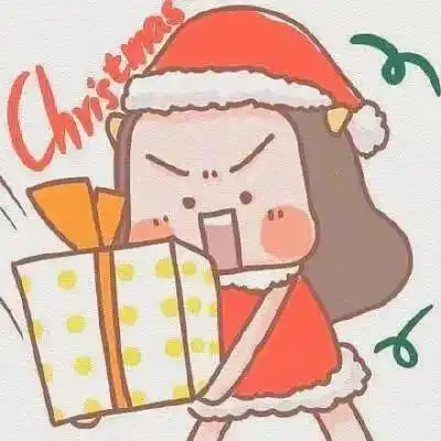  头像圣诞节情侣头像单人头像多人头像