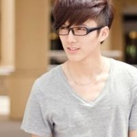  带眼镜的微信小孩头像