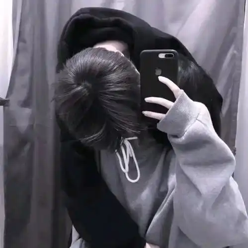 ins头像情侣一左一右胡