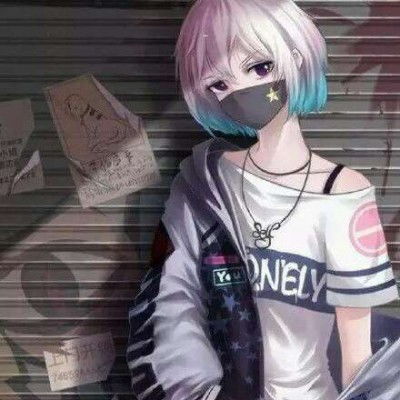  动漫情侣头像丧系