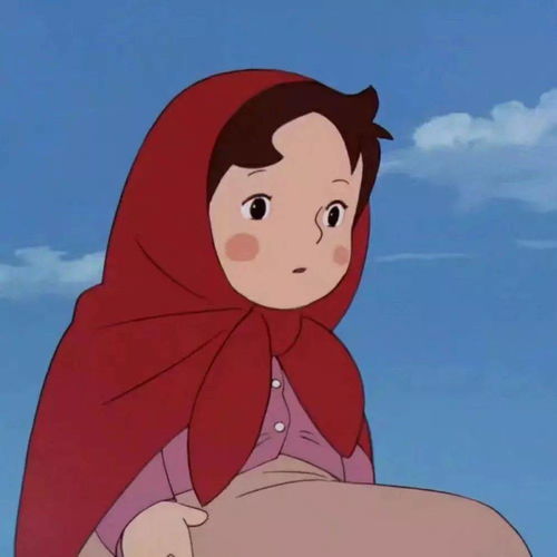 卡通无牙仔头像