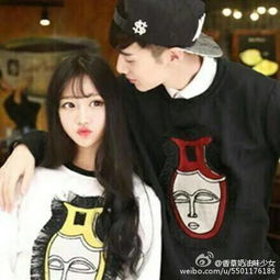  qq情侣图像一男一女一左一右