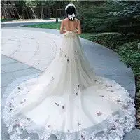  婚纱头像谁能为我穿上洁白的嫁衣