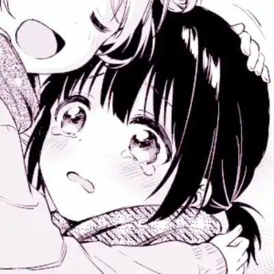  闺蜜头像1006日漫粉色黑白闺蜜头像