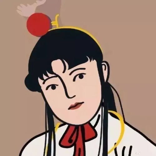  古风情侣头像