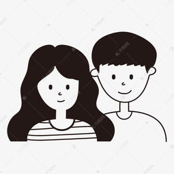  绿色情人节情侣单色手绘风结婚证矢量免扣ai素材图片免费下载高清psd千库网图片编号10938514