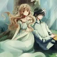  动漫女孩脸红樱花飘落动态头像微信头像图片大全