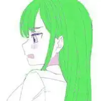  绿光系列情侣头像动漫最新
