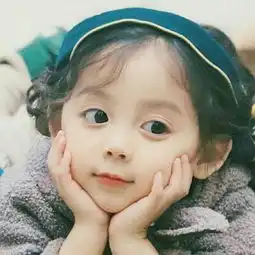 情侣头像可爱小孩萌萌儿