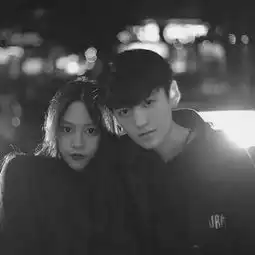 黑白情侣头像  黑白情侣头像