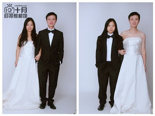  情侣互相换装第一季