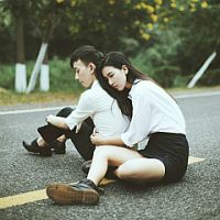  qq头像我喜欢i情侣唯美