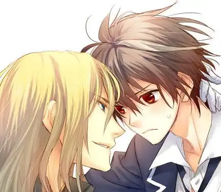  情侣头像里边一男一女拥抱着用手机拍照的那种