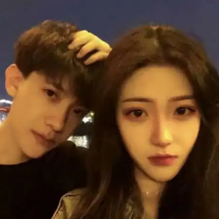  非常好看的qq情侣头像,青春时尚双人一人一张的