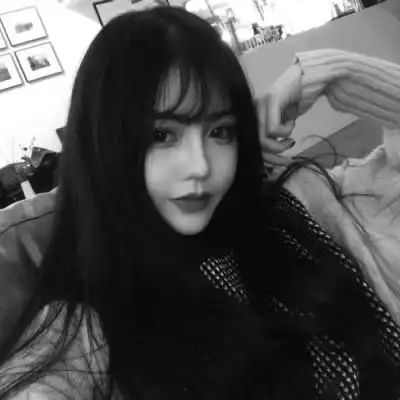  霸气女头像超拽黑白精选社会头像女