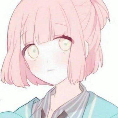  短发卡通头像女简约短发冷艳女生动漫头像大全