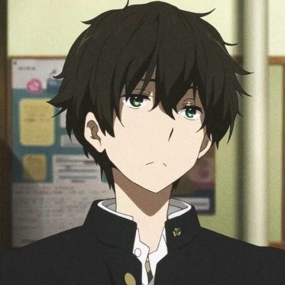  江孑冰菓动漫二次元男生头像折卡通动漫头像我要个性网