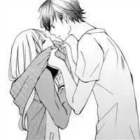 情侣黑白漫画头像黑裙子