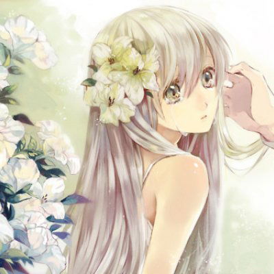  伤感动漫头像女生哭泣绝望心碎二次元qq头像