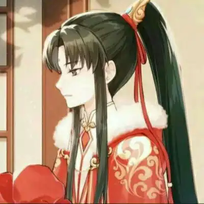 qq情侣头像双人绿色魔道祖师