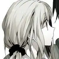 黑白动漫情侣头像一左一右  黑白动漫情侣头像一左一右