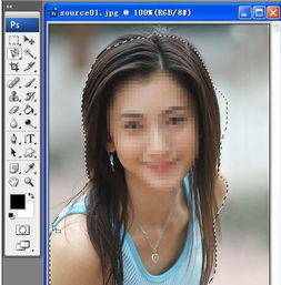  photoshop抠图教程快速蒙版抠图实例