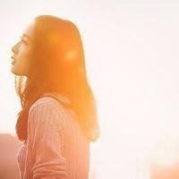 阳光唯美意境情侣头像qq