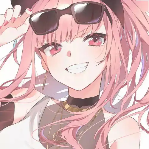  女生头像有点甜酷的动漫女生头像