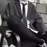  情侣头像西装领带半身双人
