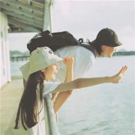  温馨情侣头像一男一女,有爱的才是最温馨的