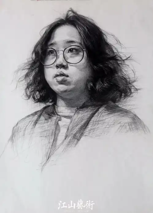  江山艺术如何在考试时间内画完素描头像,看完这篇文章你就知道