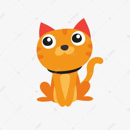  卡通可爱橘色猫咪素材图片免费下载高清psd千库网图片编号11102581